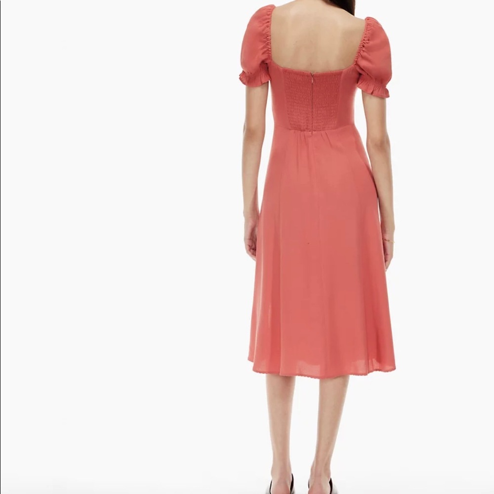 Wilfred Coral Midi Dress